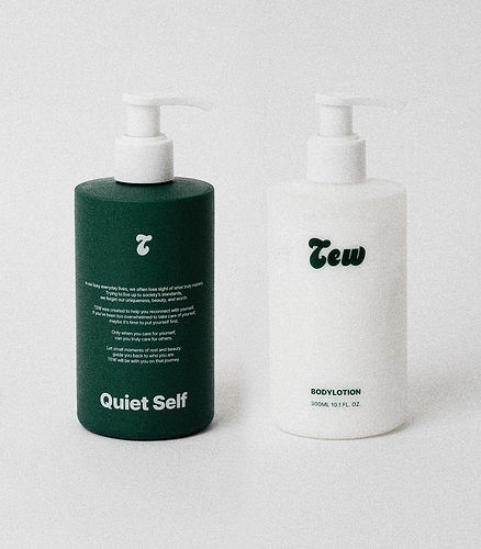Quiet Self Body Wash&Lotion Set｜콰이어트셀프 바디 워시&로션 세트
